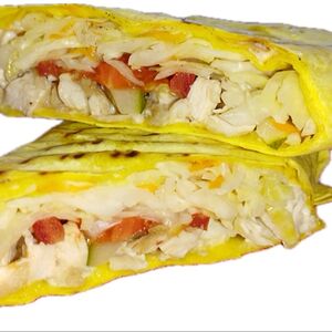 Сытная шаурма с курицей