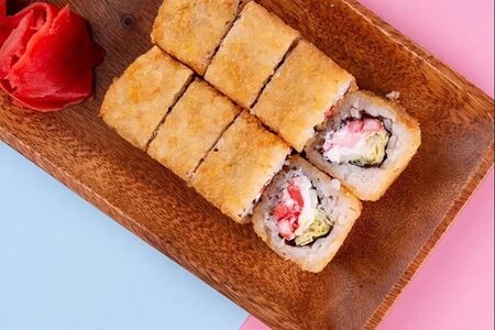 Ролл Хот с креветками