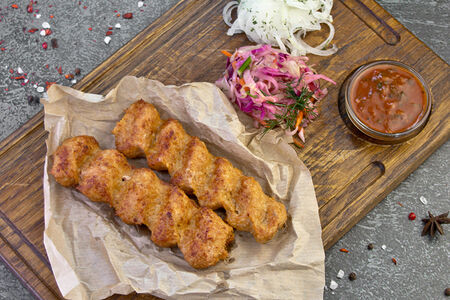 Люля свинина с сыром