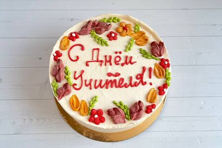 Бенто-торт с днем учителя №118