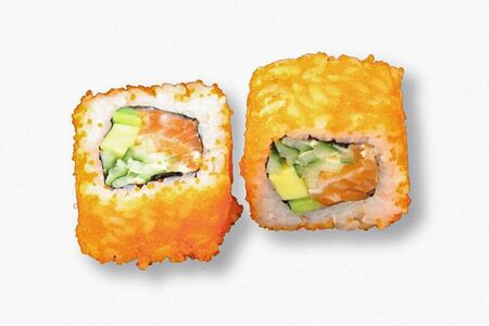 Калифорния с лососем