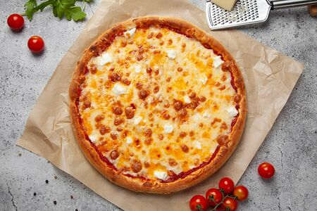 Четыре Сыра на тонком тесте