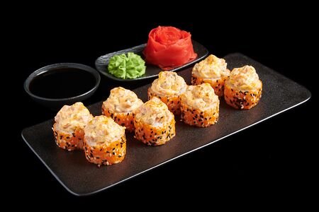 Ролл запечённый Острый лосось