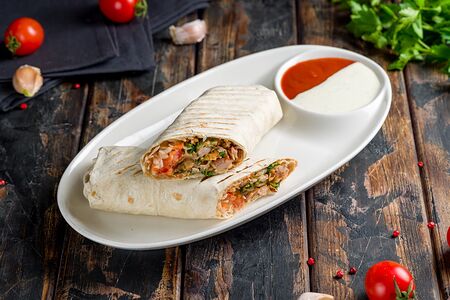  Шаурма с бараниной