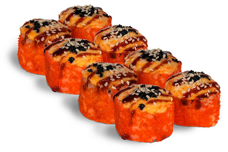 Запеченный с креветкой