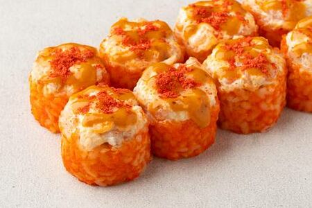 Пиканто с креветкой и лососем