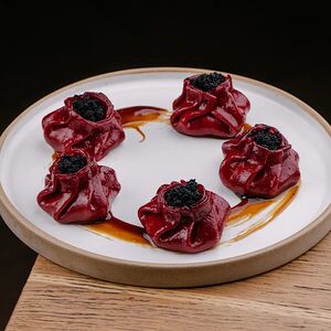 Дим-самы с угрем и шиитаке