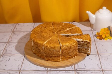 Торт Медово-сливочный