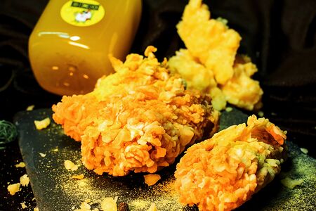 Куриные крылышки с сыром пармезан