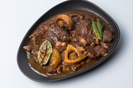 Оссобуко с соусом демиглас