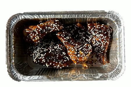 Крылья в соусе кимчи