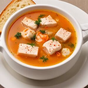 Уха из семги