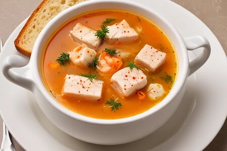 Уха из семги