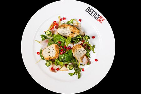 Салат с масляной рыбой