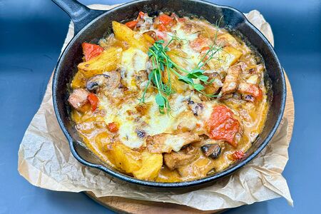 Сковородка с курицей