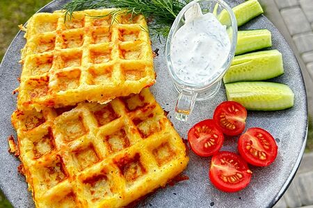 Вафли картофельные классические со сметаной