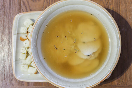 Суп с курочкой и вермишелью