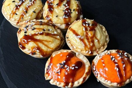 Сет мидий в тарталетках