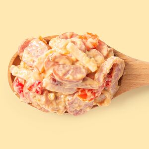 Охотничьи колбаски в бургерном соусе