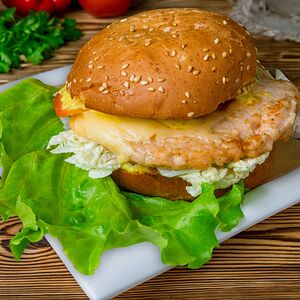 Гамбургер с курицей