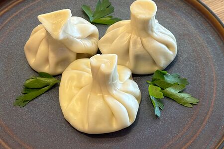 Хинкали с вишней 