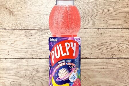 Pulpy Пломбир, клубника, банан