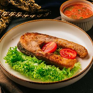 Карп жареный