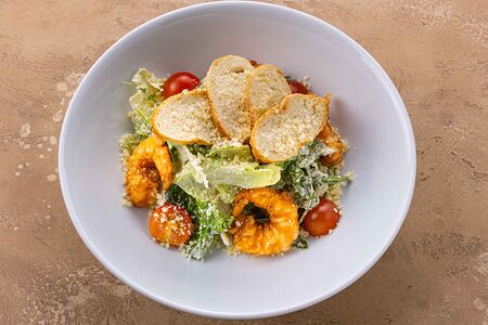 Цезарь с креветками