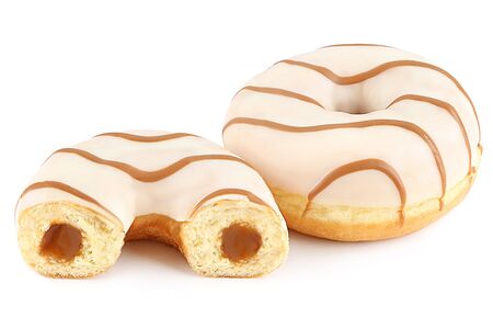 Донат карамельный 