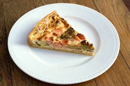 Пирог с лососем