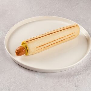 Французский хот-дог с марсельской колбаской