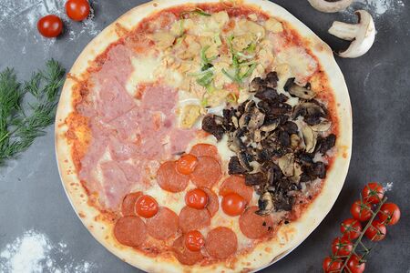 Пицца Мясное ассорти