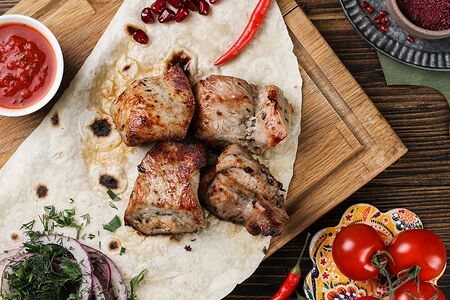 Шашлык из мякоти ягнёнка