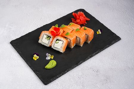 Филадельфия с лососем