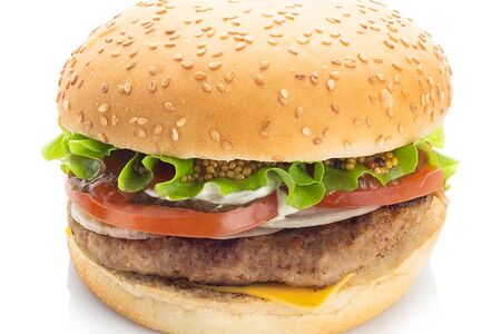 Чизбургер с дижонской горчицей