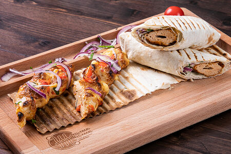 Люля-кебаб сырный (из курицы)