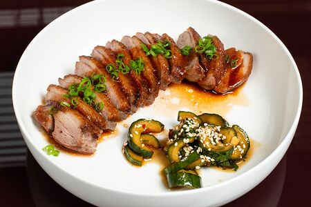 Утиная грудка в соусе BBQ