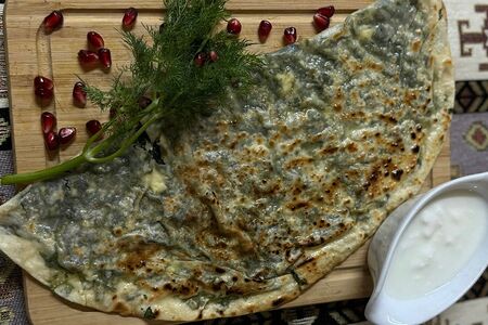 Кутаб с зеленью