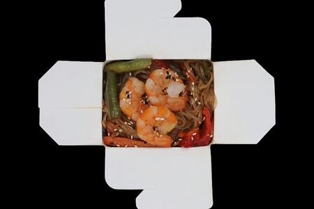 Фунчоза с креветкой