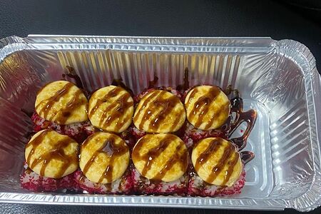 Ролл Запеченный сливочный с угрем