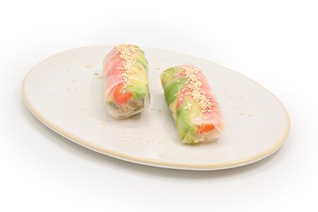 Спринг-ролл с курицей 