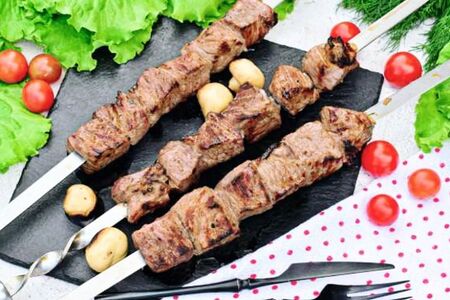 Шашлык из говядины