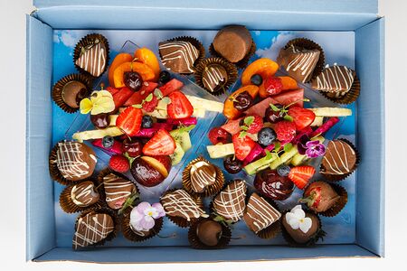 Фруктово-шоколадный