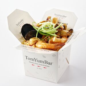 Wok с морепродуктами