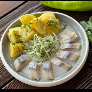 Селедочка с картофелем 