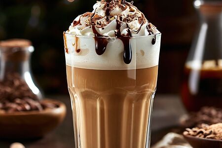 Амаретто-шоколадный латте