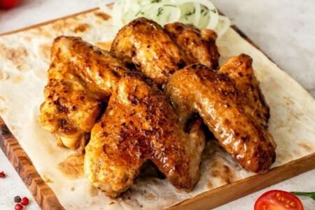 Шашлык из куриных крыльев