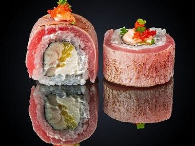 Татаки с тунцом