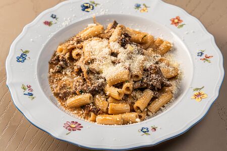 Маккерони с говядиной