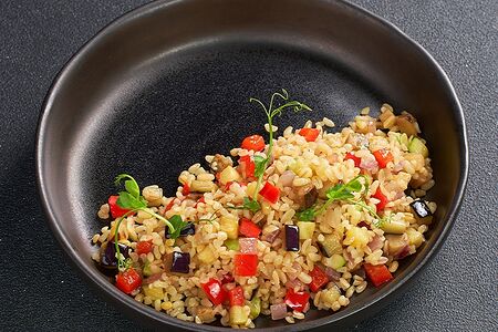 Булгур с овощами
